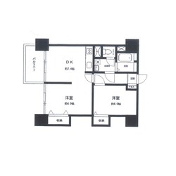 高田馬場駅 徒歩5分 12階の物件間取画像